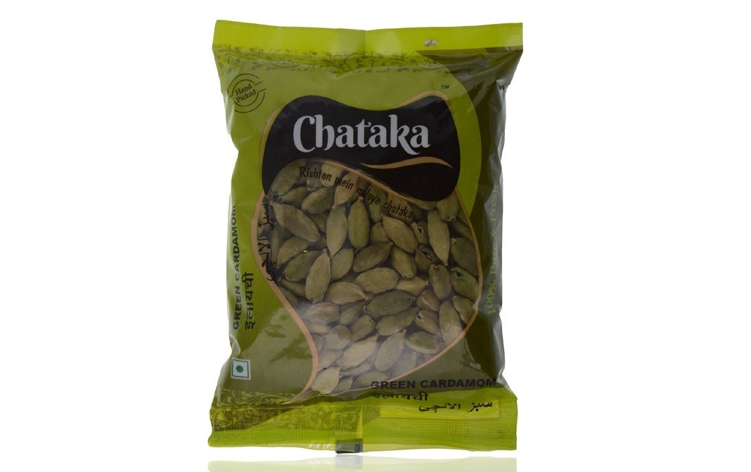 Chataka Green Cardamom    Pack  100 grams